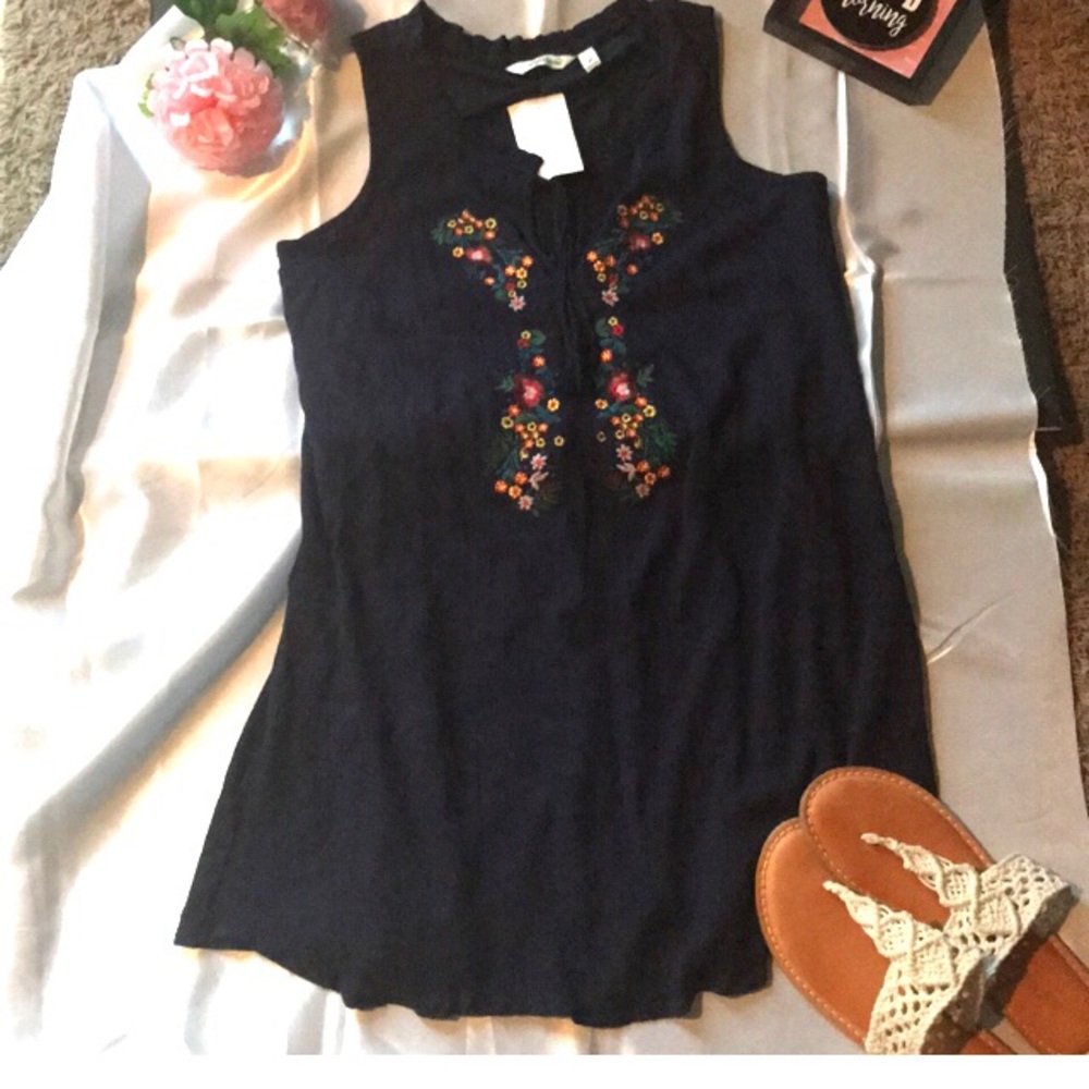 Speechless Dress Blue Sz M